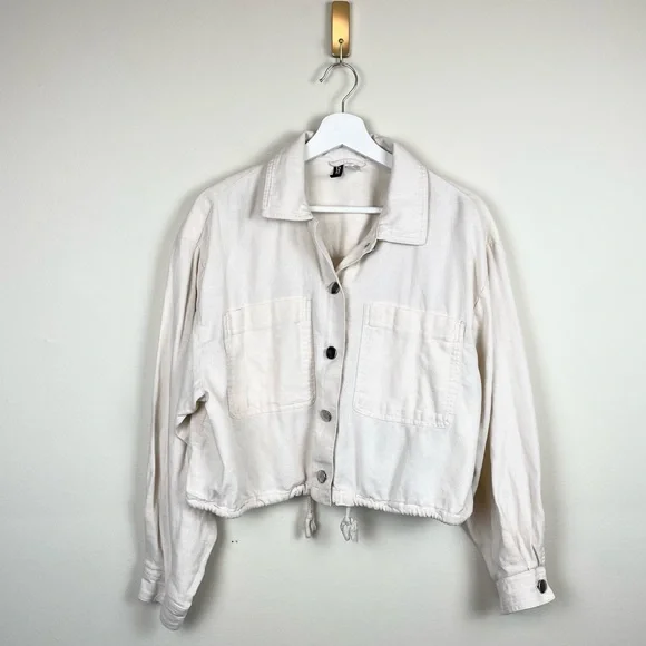 H&M Cropped Jacket Size Medium - Picture 3 of 7